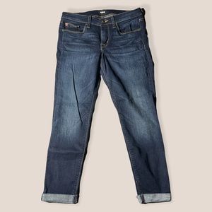 Hudson jeans crop harkin with cuff